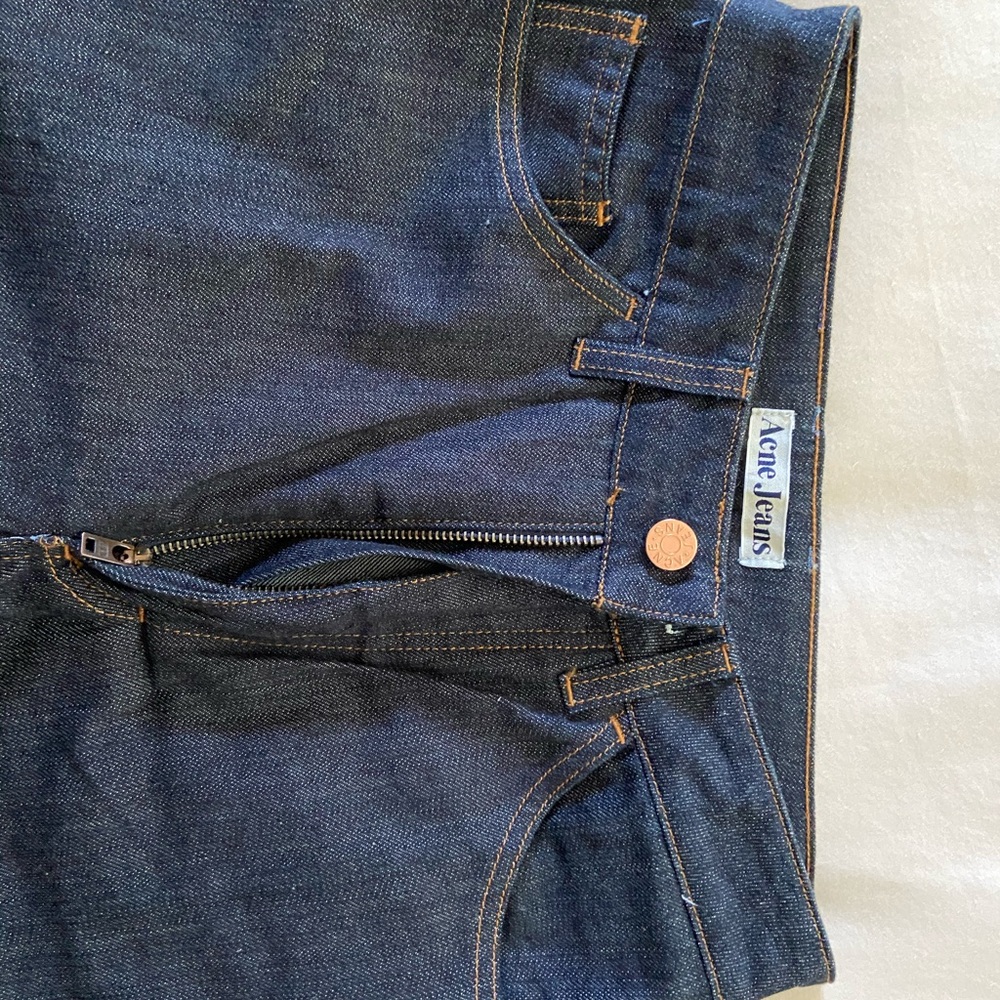 Acne Straight Leg Jean 28/34 - Picture 2 of 3